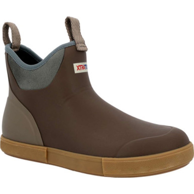 Xtratuf Men’s 6in Vintage Ankle Deck Boot – Vintage Brown – 15