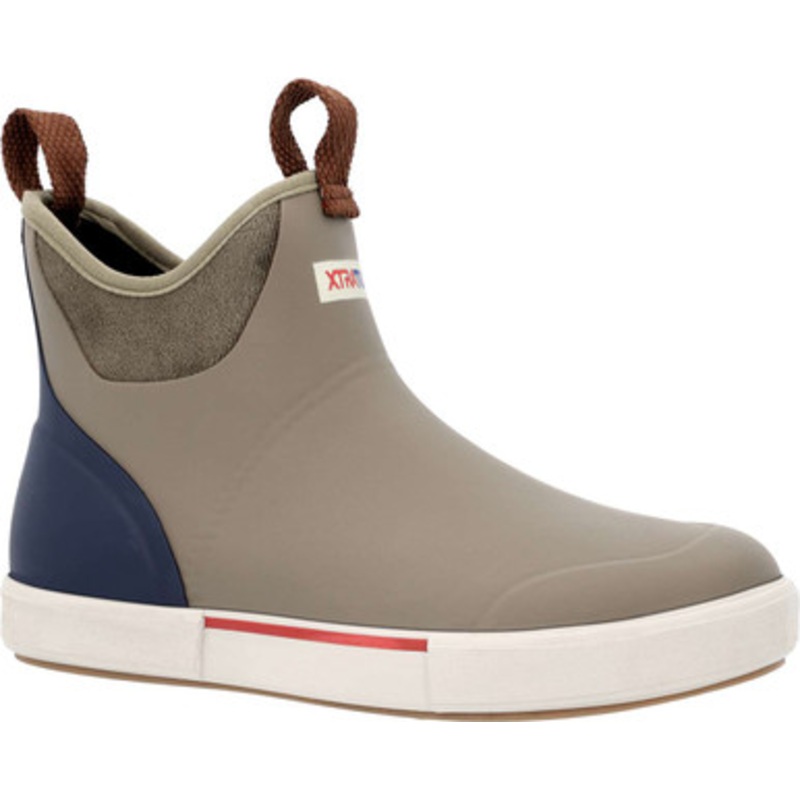 Xtratuf Men’s 6in Vintage Ankle Deck Boot – Vintage Olive – 7