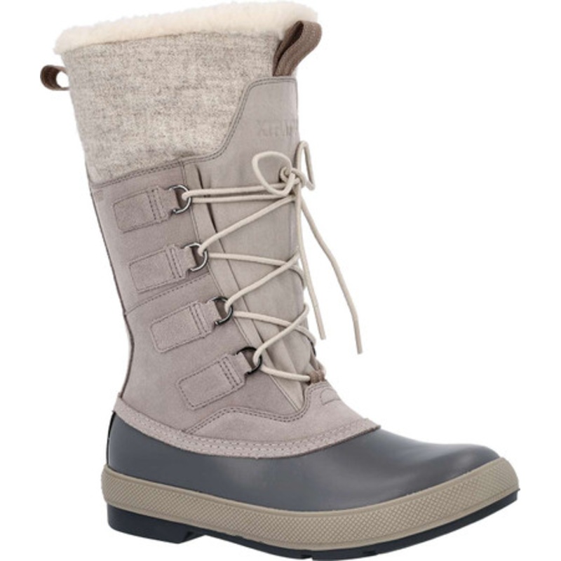 Xtratuf Women’s 12in Legacy NXT Ice LTE Lace Boot – Frost/Grey – 10