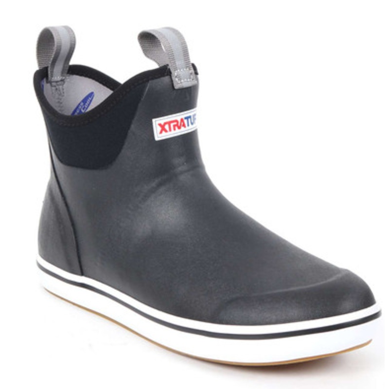 Xtratuf 22736 Ankle Deck Boot – Black – 12 (Wide)
