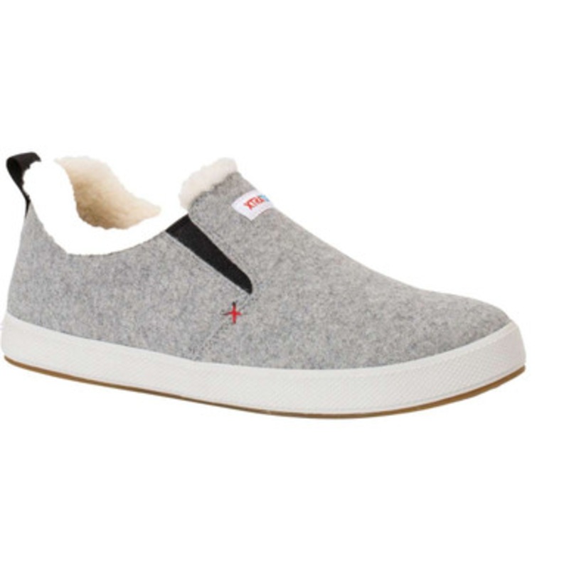 Xtratuf Unisex Wool Homer II Slip On – Gray Wool – 4