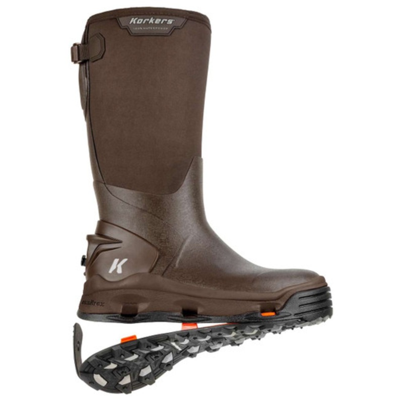Korkers Neo Storm Boot – Brown – All Terrain Sole – 10