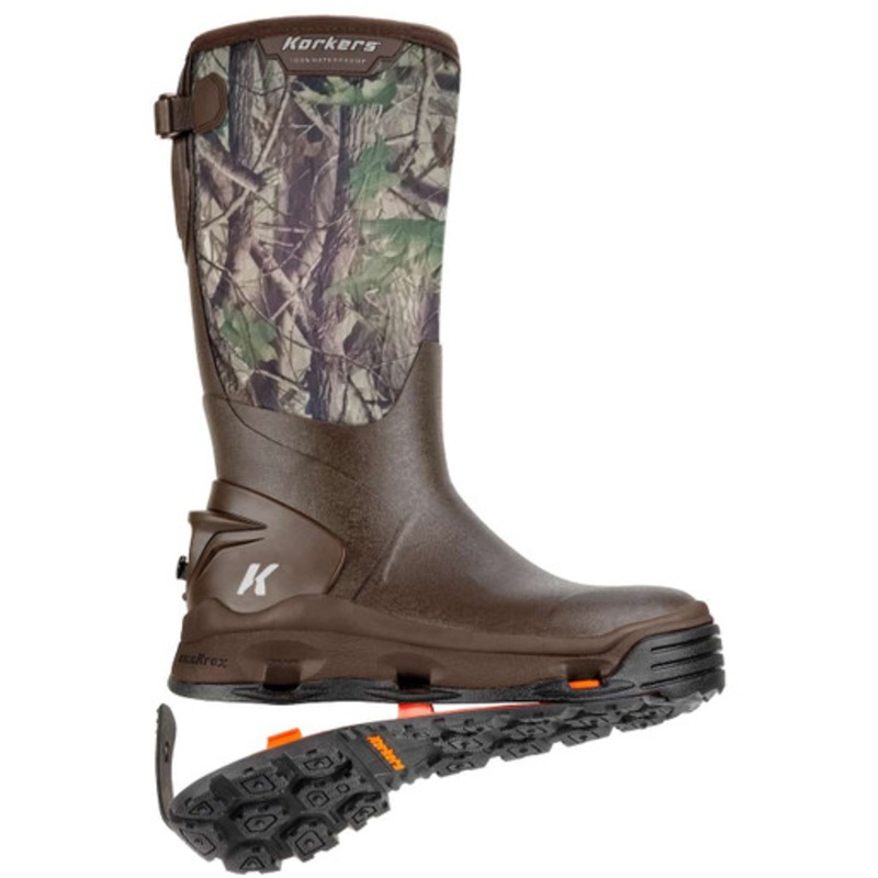 Korkers Neo Storm Boot – Camo – 90 Degree Sole – 8