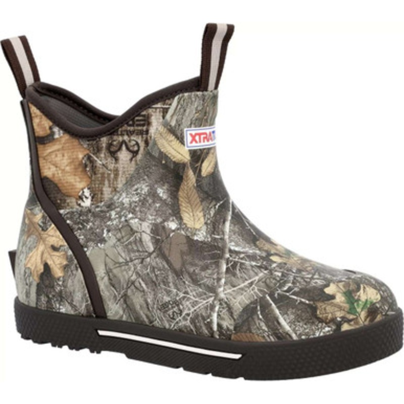 Xtratuf Men’s Wheelhouse Ankle Boots – Realtree Edge – 10