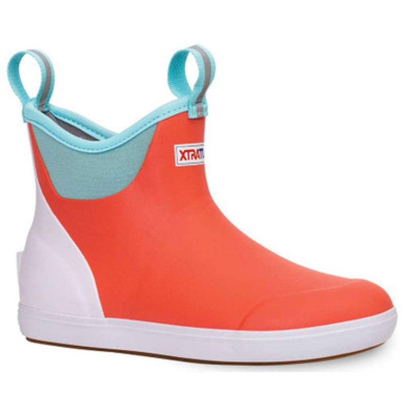 Xtratuf Women’s Ankle Deck Eco Boot – Coral – 9
