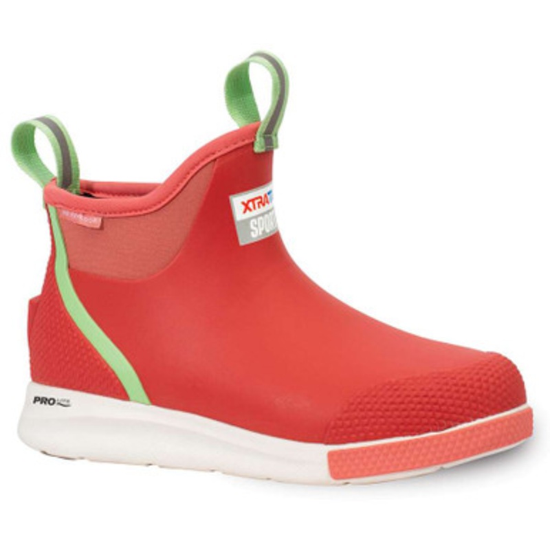 Xtratuf Women’s Ankle Deck Sport Boot – Coral – 7