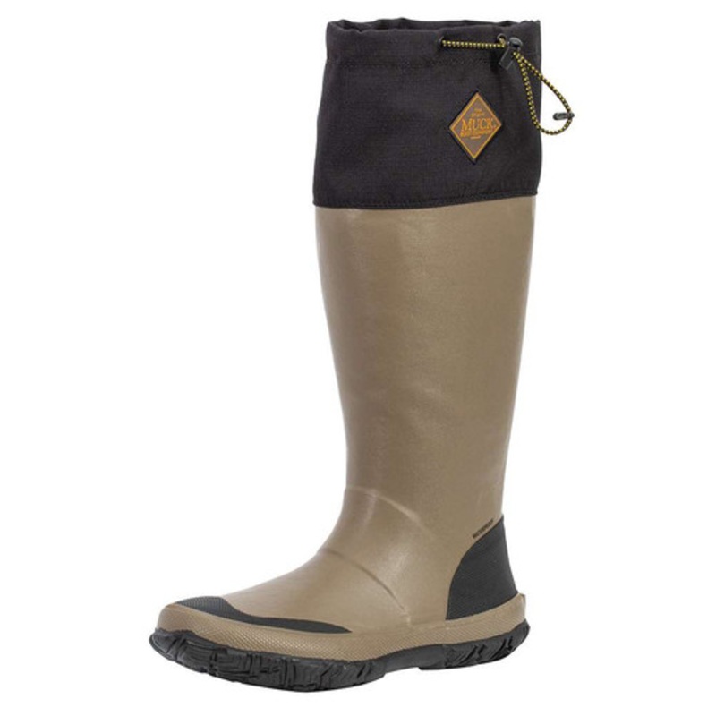 Muck Boots Forager Tall Boot – Black/Tan – 4