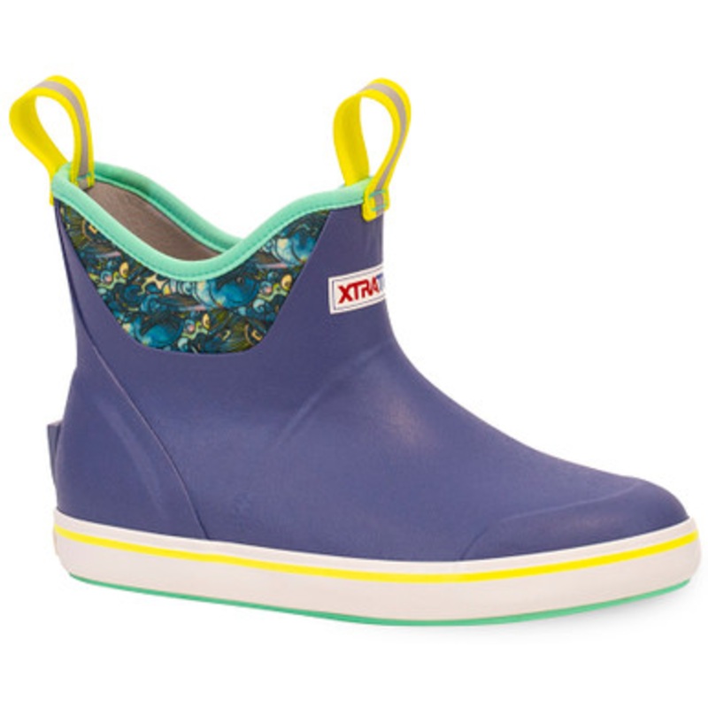 Xtratuf Women’s Ankle Deck Boots – Purple/Totally Tarpon – 11