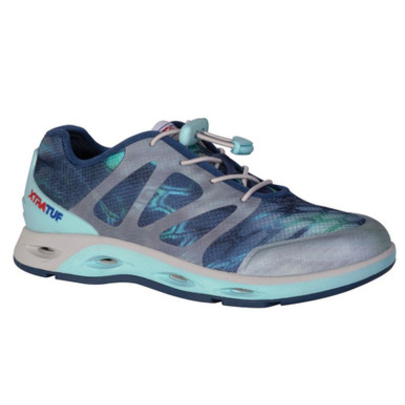 Xtratuf Women’s Spindrift Kryptek Shoe – Blue – 7.5