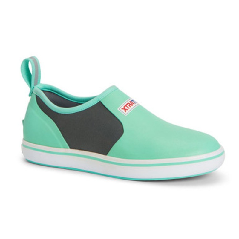 Xtratuf Women’s Waterproof Slip On Deck Shoe – Seafoam – 10