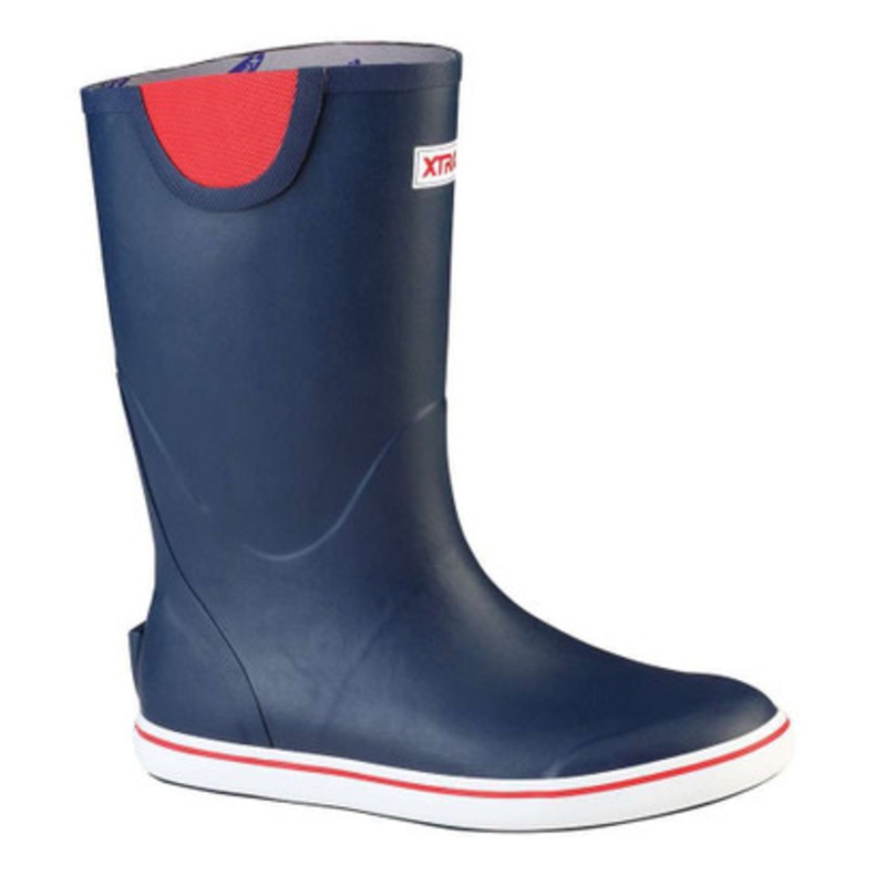 Xtratuf 22732 Full Rubber Deck Boot 12in Navy – Size 14