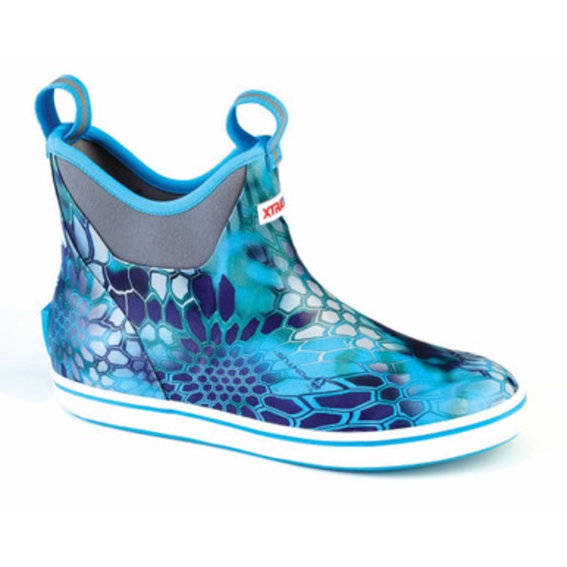 Xtratuf 22805 Ankle Deck Boot – Blue/Kryptek – Size 7
