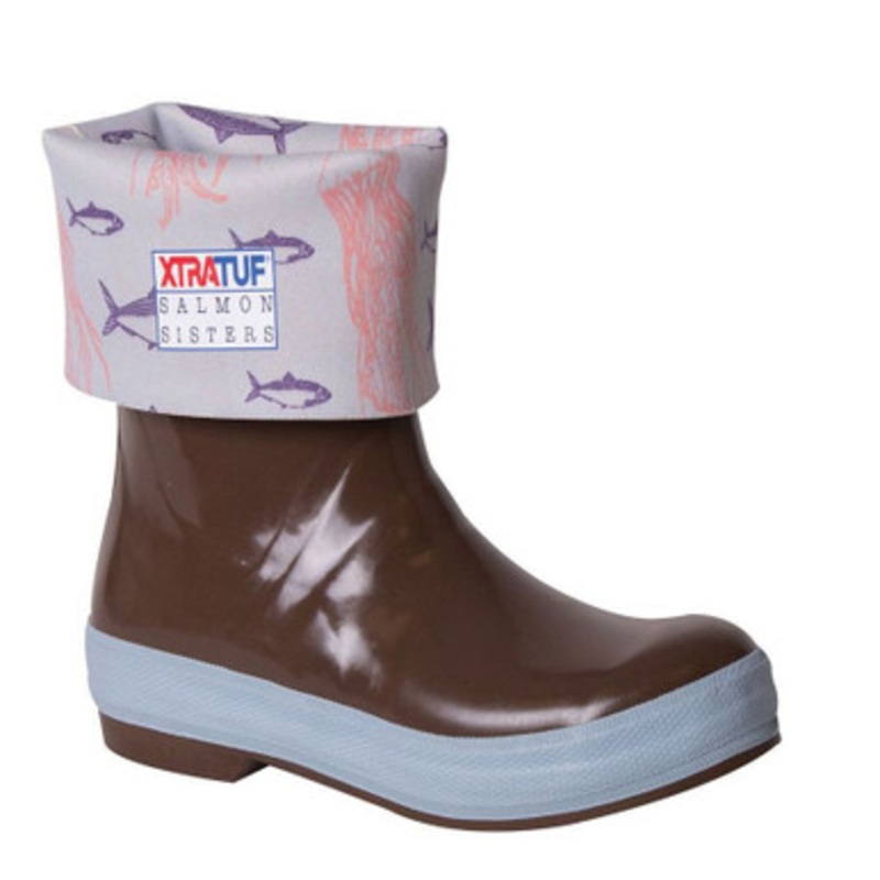 Xtratuf Salmon Sisters Legacy Boot – 12in Jellyfish Print – 5
