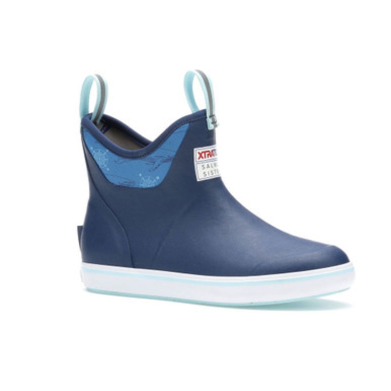 Xtratuf Women’s Ankle Boots – Salmon Sisters Whale – 10