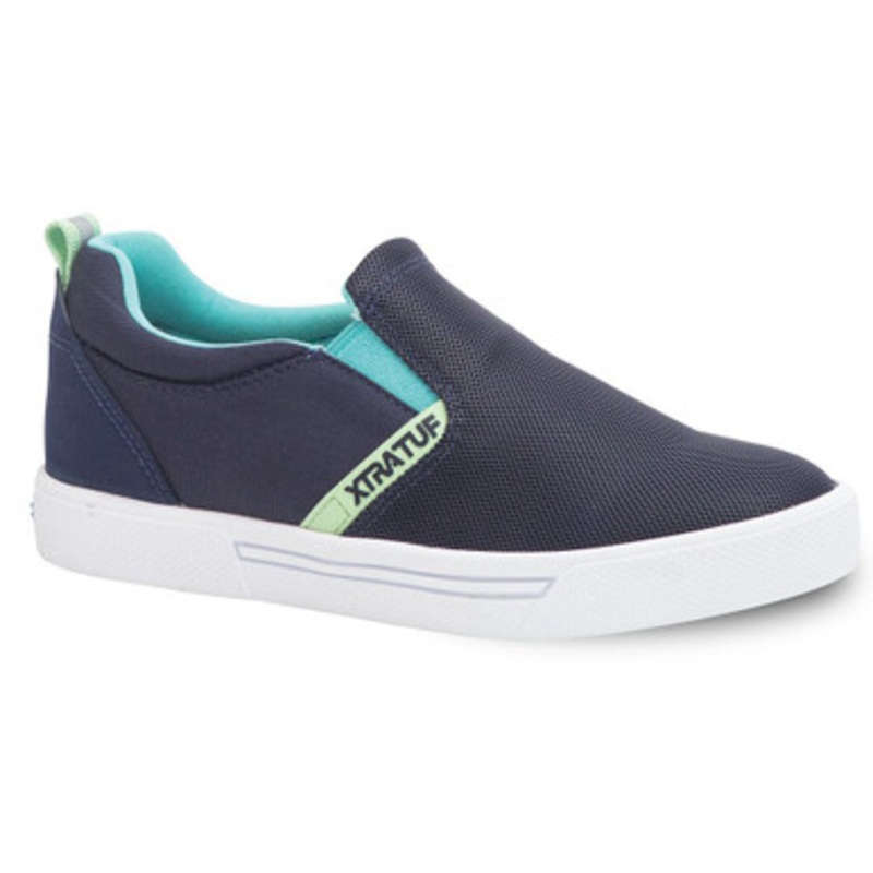 Xtratuf Women’s Topwater Slip On Deck Shoe – Navy – 9.5